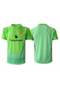 Fotbalové Dres Manchester United Brankářské Třetí Oblečení 2025-26 Krátký Rukáv